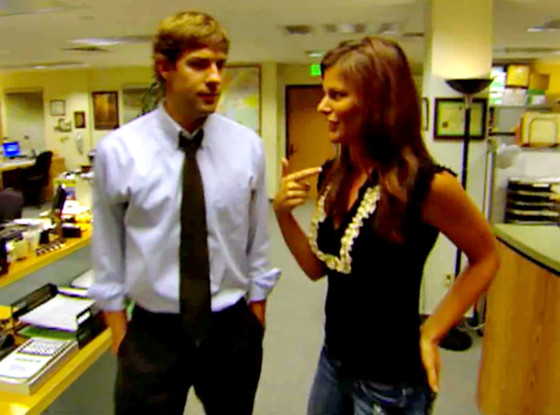 Kristin Dos Santos, John Krasinski, The Office Kristin Dos Santos, John Krasinski, The Office